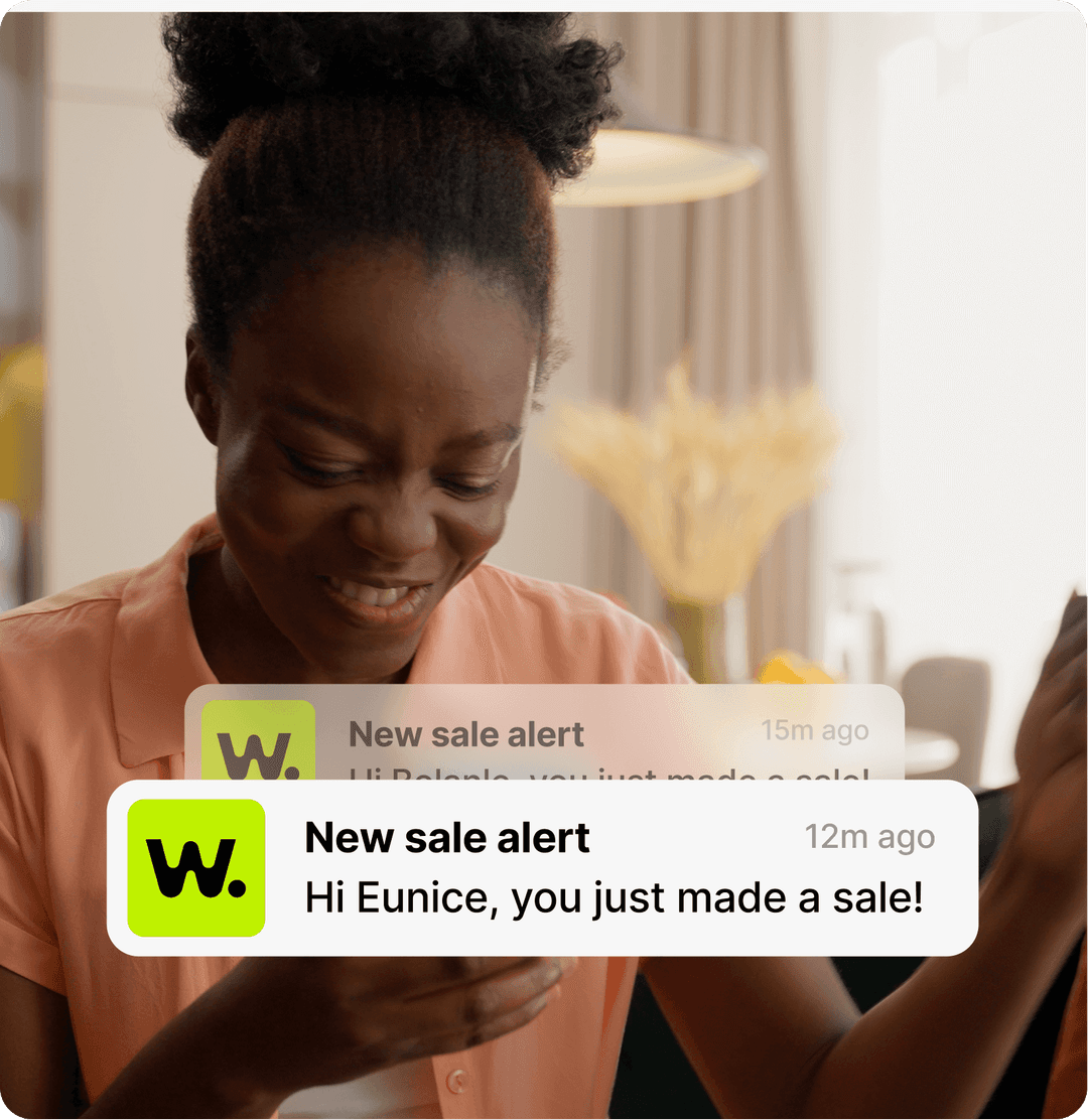 Track sales and manage inventory